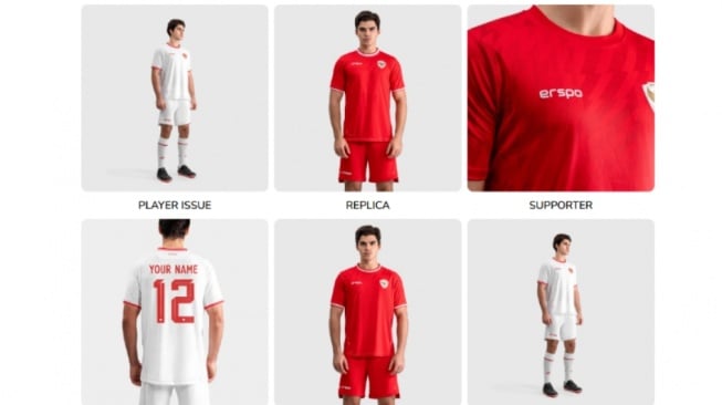 Jangan Salah Beli! Ini Daftar Harga Resmi Jersey Timnas Indonesia 2025 dari Erspo!