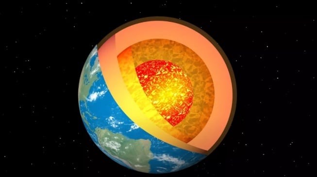 Penemuan Mengejutkan: Inti Bumi Ternyata Lebih Lentur dari yang Diduga