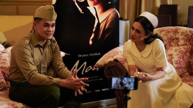 Pemeran Utama Gabriel Hartanto dan Gallaby Tahira siap membinangi pementasan Drama Musikal MAR di Ciputra Artpreneur 26-28 Februari 2025. [ArtSwara]