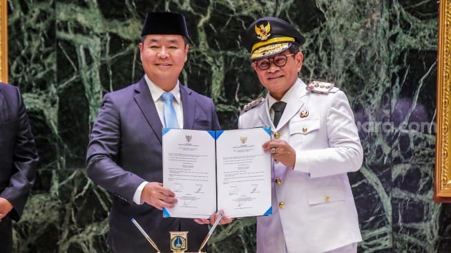 Pramono Anung dan Rano Karno Resmi Menjadi Gubernur dan Wakil Gubernur Jakarta