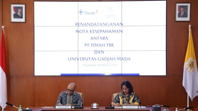 PT Timah dan UGM Tandatangani MoU Terkait Pendidikan, Penelitian dan Pengabdian ke Masyarakat