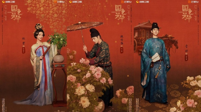 3 Karakter Utama dalam Drama China Flourished Peony, Tayang di Vidio