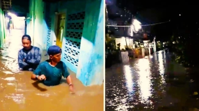 Bandar Lampung Kembali Dikepung Banjir, Sejumlah Warga Mengungsi