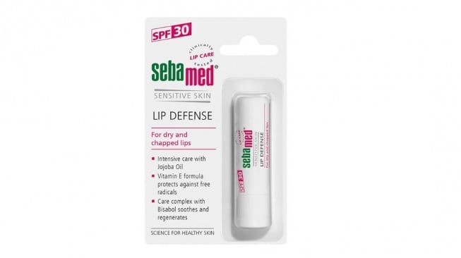 Rekomendasi Produk Lip Balm Tanpa Warna (Instagram/@sebamed.id)