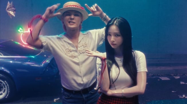 G-Dragon Gaet Karina aespa di Teaser MV Lagu 'Too Bad' Feat. Anderson .Paak