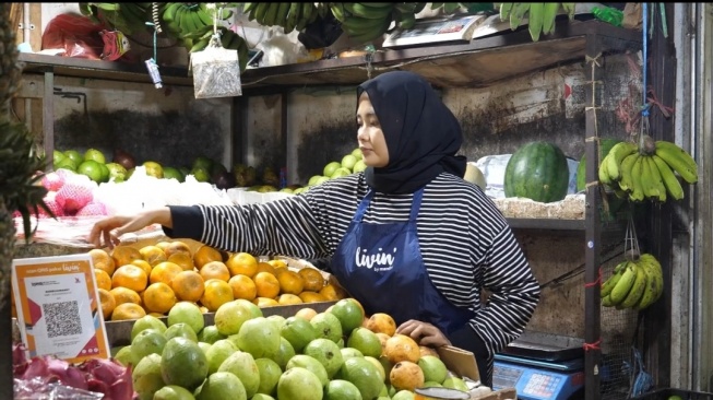 Dukung Ekonomi Kerakyatan, Bank Mandiri Percepat Digitalisasi Pasar Tradisional Melalui Livin Pasar