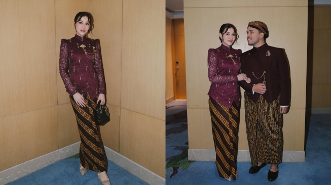 Padu padan kebaya Aaliyah Massaid. [Instagram/@aaliyah.massaid]