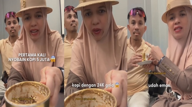 Geni Faruk Dicibir Minum Kopi Bertabur Emas 24 Karat, Memang Apa Manfaat Makan Emas buat Tubuh?