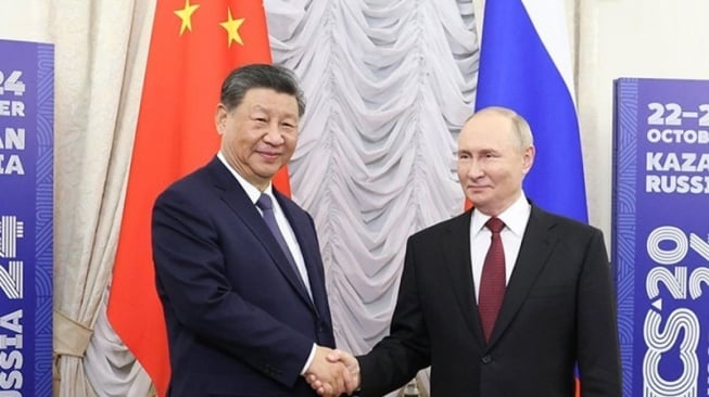 Xi Jinping dan Putin Bahas Perkembangan Terbaru Konflik Ukraina, Ini Isi Pembicaraannya