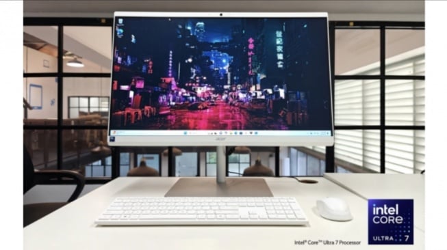 Review Acer Aspire C27-195ES: Desain Premium dan Berteknologi AI