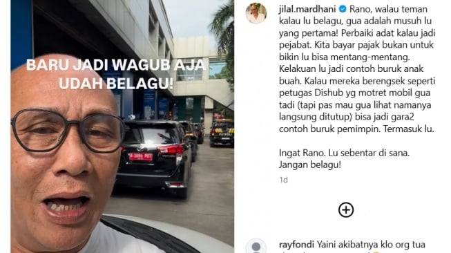 Kendaraan Rano Karno Parkir Dekat Stasiun MRT Bikin Macet, Pengamat Protes: Baru Jadi Wagub Dah Belagu