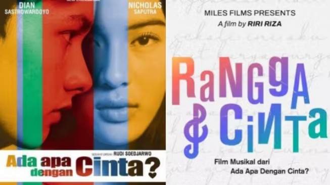 8 Perbandingan Adu Gaya Pemain AADC vs Rangga dan Cinta