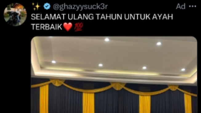 Gambar tangkapan layar diduga putra Kapolda Kalsel flexing kekayaan (X/ Twitter)