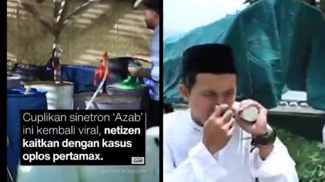 Viral Lagi FTV Azab Pengoplos Bensin, Publik Kaitkan dengan Kasus Pertamax