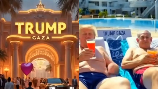 Trump Pamer Video AI "Gaza Riviera" Mewah, Hamas Kecam Keras!