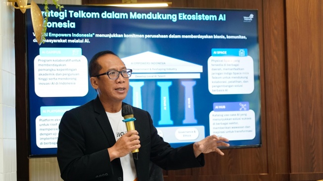 Telkom mendukung pengembangan teknologi Artificial Intelligence (AI) di Indonesia (Dok: Telkom).