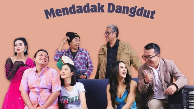 Teaser Film Mendadak Dangdut, Anya Geraldine Gantikan Titi Kamal Jadi Biduan