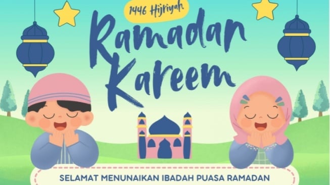 10 Link Poster Tulisan Arab Ramadhan Kareem dan Artinya