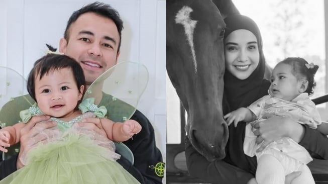 6 Artis dan Anak Angkatnya Punya Wajah Mirip, Zaskia Sungkar dan Baby Humaira Plek Ketiplek