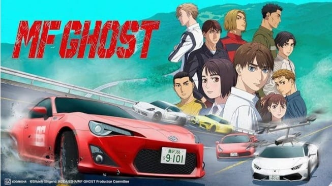 Review Anime MF Ghost, Nostalgia Initial D dalam Kemasan Modern