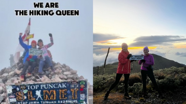 Kenangan Manis Lilie Wijayanti dan Elsa Laksono, The Hiking Queen Puncak Carstensz