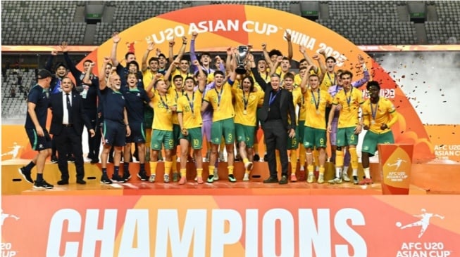 Australia Juara AFC U-20, Warning bagi Indonesia Sebelum Bentrok di Kualifikasi Piala Dunia