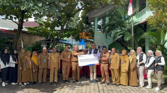 Gagas Sekolah Nyaman di Banjarmasin, BRI Peduli Komitmen Dukung Pendidikan Nasional