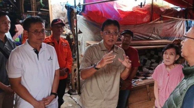 Gubernur Dedi Mulyadi Dorong Segera Pembangunan Kembali Pasar Ciamis