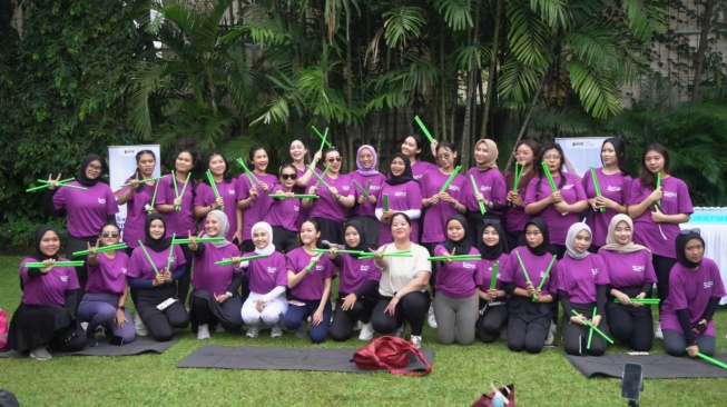 30+ Creators Meriahkan Acara Ikan Galau Sports Day Pound Fit Session 2025!