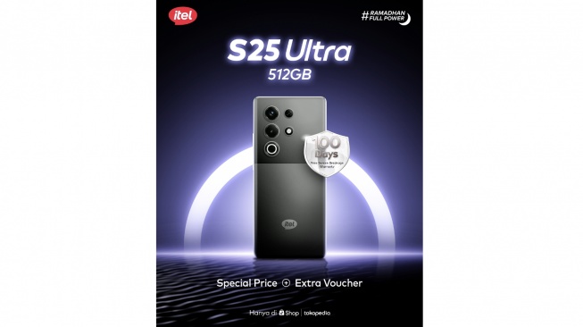 itel S25 Ultra Hadir dengan Memori 512GB, Ini Spesifikasi Lengkapnya