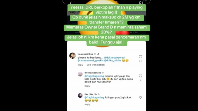 Dokter Detektif merasa difitnah dr Richard Lee (TikTok @dokterdetektif)