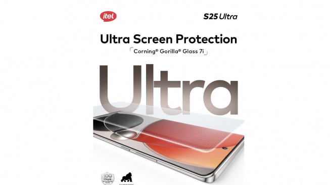 itel S25 Ultra dengan memori 512GB. [itel]