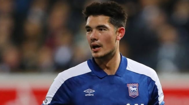 Elkan Baggott berseragam Ipswich Town (IG Elkan Baggott)