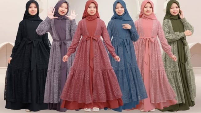 Referensi Gamis Remaja Kekinian, Tren Fashion Modis Terbaru untuk Lebaran 2025