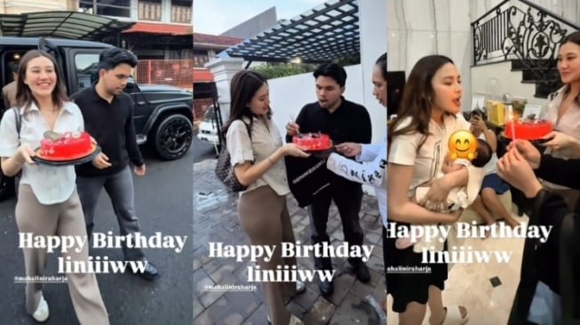 Kejutan ulang tahun Mahalini dari Aaliyah Massaid [Instagram]