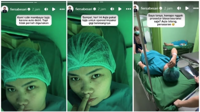 Istri Fiersa Besari  jalani operasi impaksi gigi (Instagram)