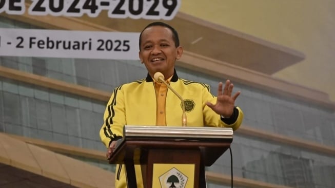 Ketum Partai Golkar Bahlil Lahadalia. [Suara.com]