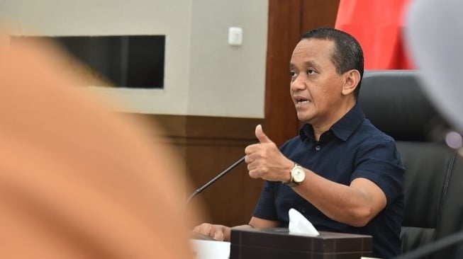 Menteri ESDM Bahlil Lahadalia. [Akun Instagram]