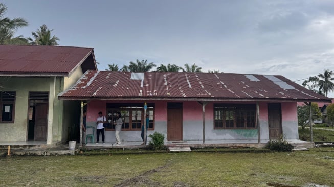 Tempat pemungutan suara ulang (PSU) di Kampung Jayapura, Kecamatan Bungaraya Kabupaten Siak. [Ist]