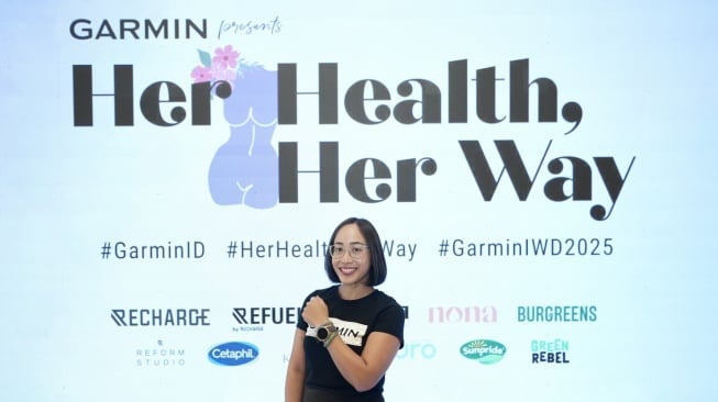 Merayakan Hari Perempuan Internasional dan Hari Tidur Sedunia, Garmin menggelar Her Health, Her Way, Jakarta, Kamis (6/3/2025). [Garmin]