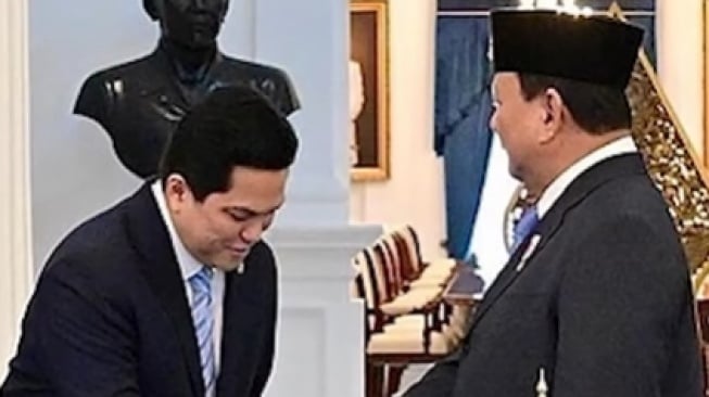 CEK FAKTA: Erick Thohir Dipecat Prabowo karena Terlibat Kasus Korupsi Pertamina