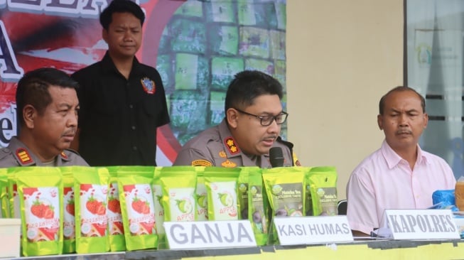 Bakauheni Kembali Gagalkan Penyelundupan Narkoba: Ganja Rasa Teh & Sabu Dalam Mesin Las Disita