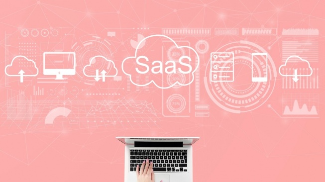 Ilustrasi Software as a Service (SaaS). [Freepik]