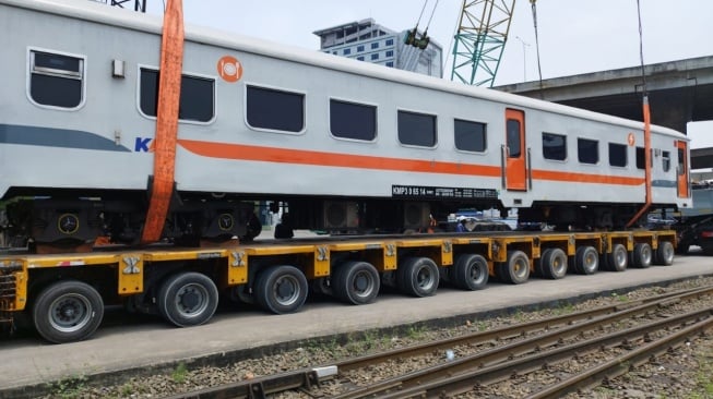 12 Kereta Baru Tiba di Sumbar, KAI Tambah Layanan Perjalanan