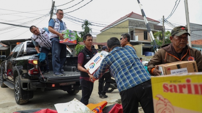 BRI Peduli salurkan bantuan untuk warga terdampak banjir di Jabodetabek [BRI]