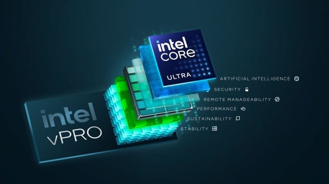 Intel Memperluas Portofolio AI PC Komersial Intel Core Ultra (Series 2)