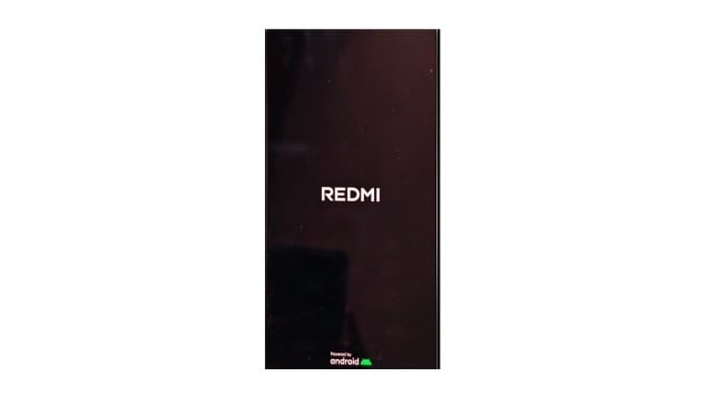 Penampakan logo Redmi di perangkat lama. [Xiaomitime]