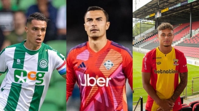 Tiga pemain keturunan yang sedang jalani sumpah WNI, Dean James, Emil Audero, dan Joey Pelupessy yang bisa membuat tiga nama lain di timnas Indonesia tercoret. (Kolase Instagram @joeypelupessy, @emil_audero, @dean11james)