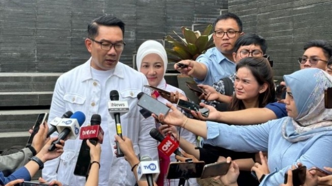 Dokumentasi: Mantan Gubernur Jawa Barat Ridwan Kamil. Rumah Ridwan Kamil digeledah Komisi Pemberantasan Korupsi  terkait dugaan korupsi [Suara.com/ANTARA]