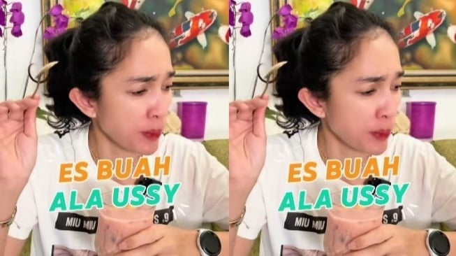 Resep Es Buah ala Ussy Sulistiawaty Disorot Netizen: Bahannya Mahal Semua, Gimana Kita Mau Coba?